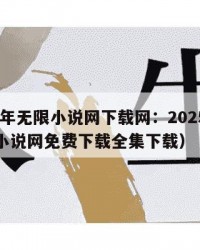 2025年无限小说网下载网：2025年（无限小说网免费下载全集下载）
