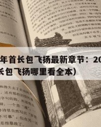 2025年首长包飞扬最新章节：2025年（首长包飞扬哪里看全本）